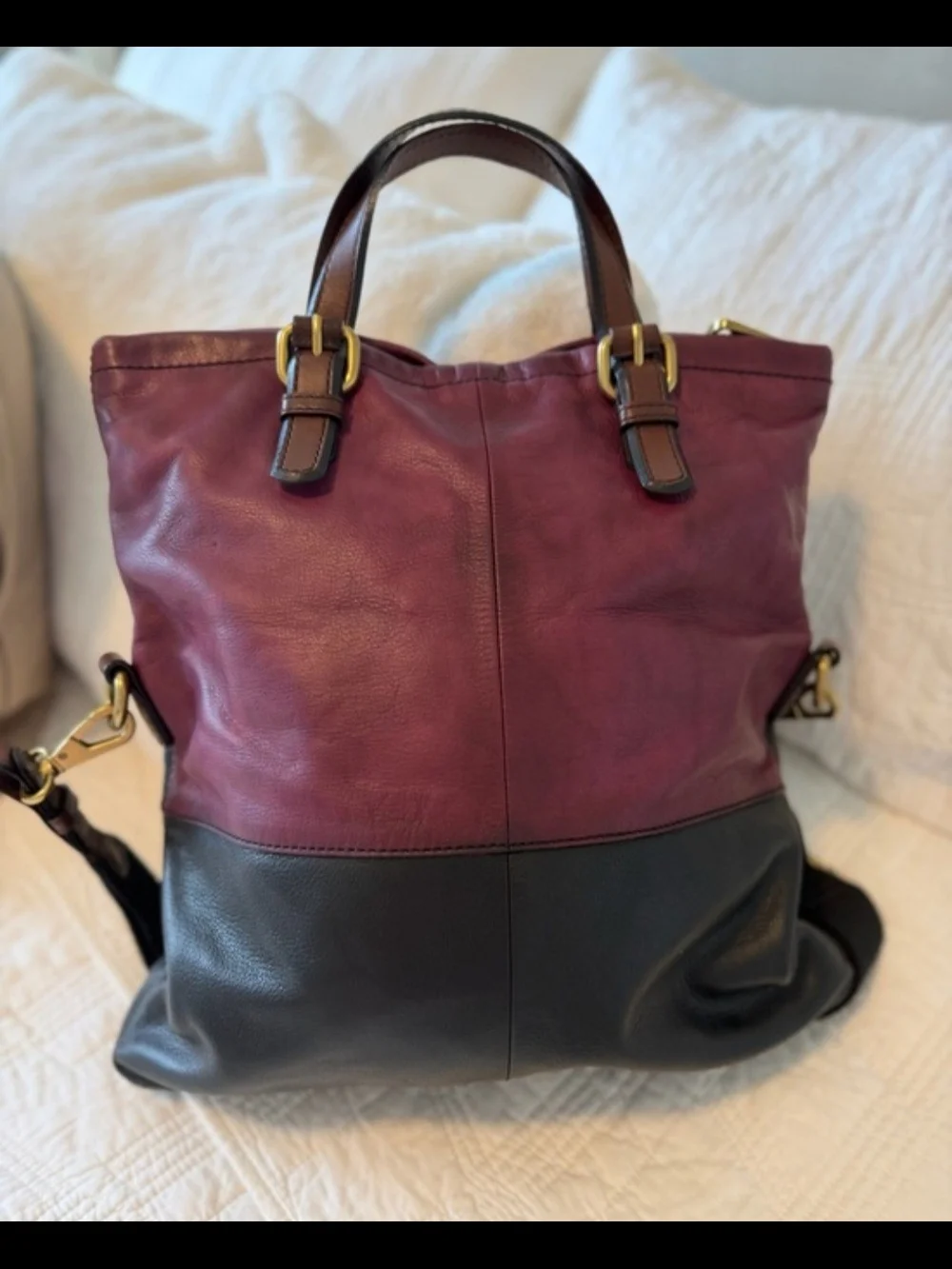 Fossil Explorer Foldover Tote Bag